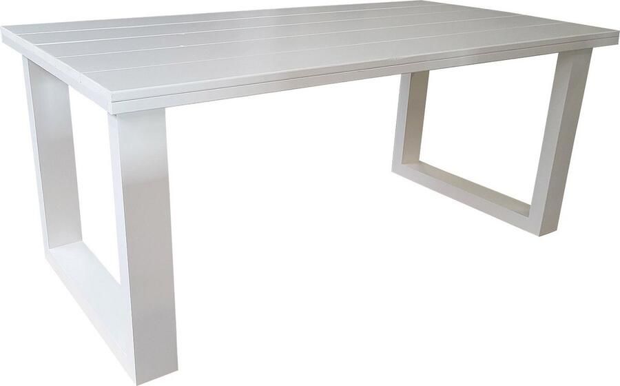 Wood4you Eettafel New England Wit 170 90 cm