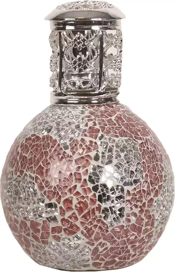 Woodbridge Aroma Large Fragrance Lamp Coral & Silver Mosaic geurlamp geurbrander
