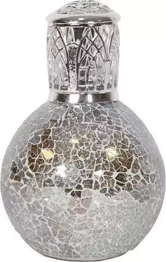 Woodbridge Aroma Large Fragrance Lamp Gold & Silver Mosaic geurlamp geurbrander