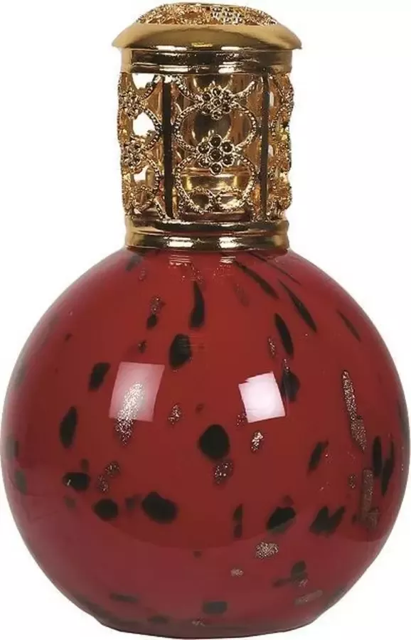 Woodbridge Aroma Large Fragrance Lamp Red & Black geurlamp geurbrander