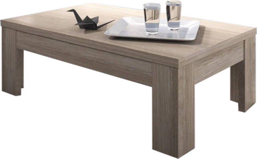WOONENZO Salontafel Tilburg Urban oak 110cm