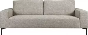 Woonexpress 3 Zitsbank Stegen Grijs Stof Clay 83x220x91cm (hxbxd) Geen Hoek