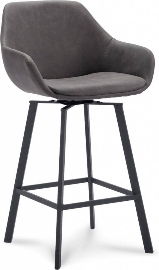 Jaloezie microvezel Grijs 48 x 90 cm (Breedte x Hoogte) Lamelbreedte: 54 cm