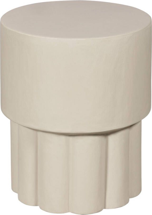 Woonexpress Bijzettafel Bo Mdf Naturel 38 x 45 x 38 cm (BxHxD)