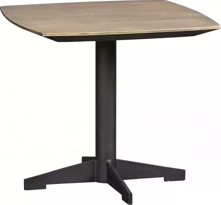 Vitra Woonexpress Bijzettafel Oostdorp Naturel Hout Naturel 40x40x40cm (hxbxd)