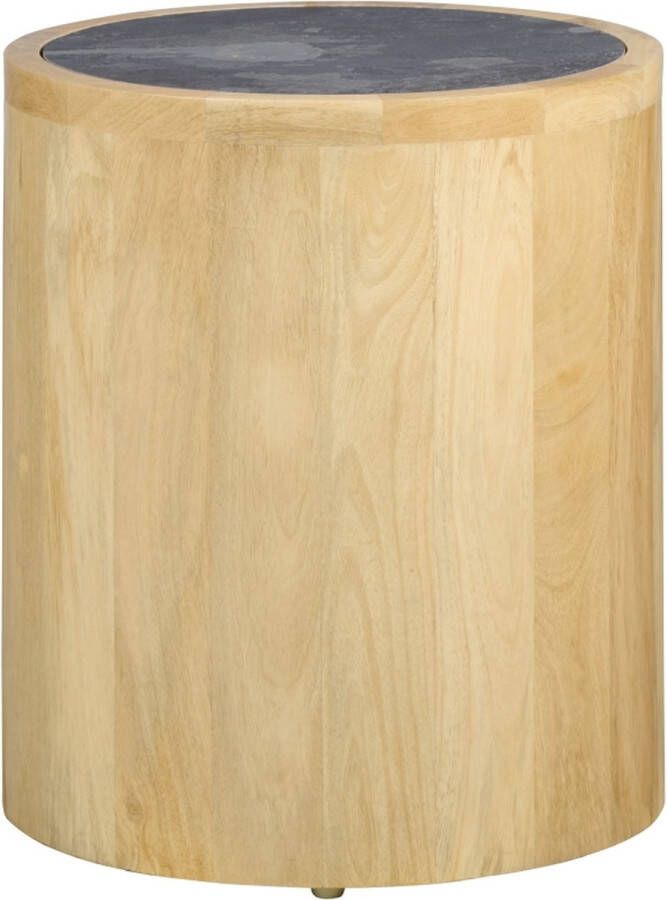 Woonexpress Bijzettafel Ronda Hout Naturel 38 x 45 x 38 cm (BxHxD) - Foto 2