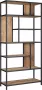 Woonexpress Wandkast Velp Bruin Hout Naturel 210x100x40cm (hxbxd) Wooonexpress - Thumbnail 2