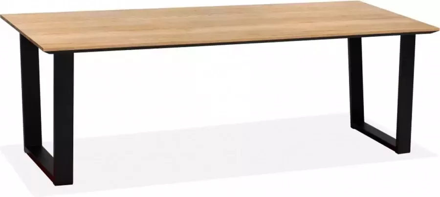 Woonexpress Eettafel 160x90 Valkenburg Bruin Houtlook Bruin 77x160x90cm (HxBxD)