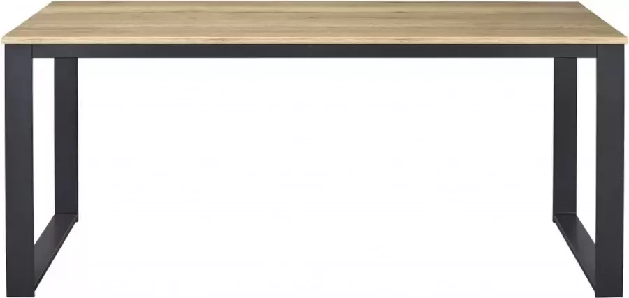 Woonexpress Eettafel 180x90 Zundert Naturel Houtlook Naturel 78x90x180cm (HxBxD)