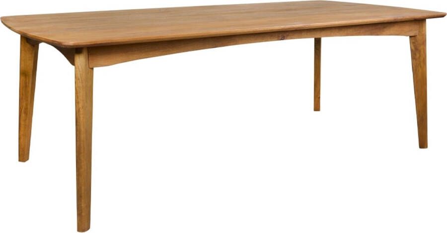 Woonexpress Eettafel 240x105 Lerma Mangohout Bruin 240 x 77 x 105 cm (BxHxD)