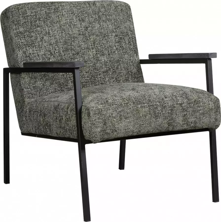 Woonexpress Fauteuil Bernheze Groen Textiel Groen 74x62x78cm (HxBxD)