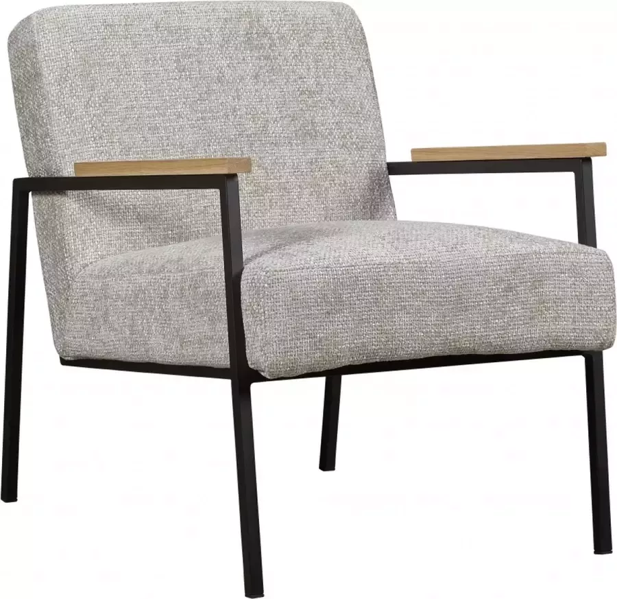 Woonexpress Fauteuil Bernheze Naturel Textiel Naturel 74x62x78cm (HxBxD)