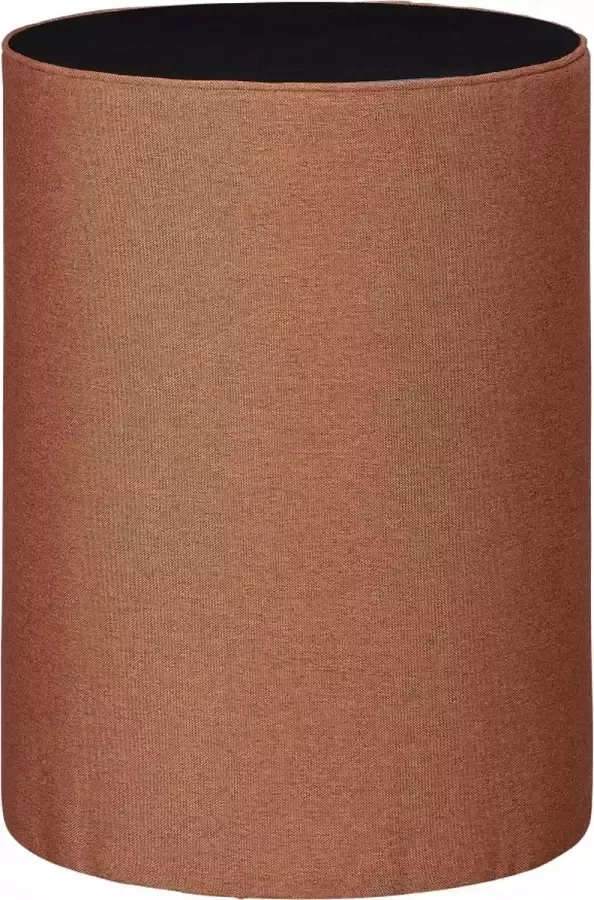 Woonexpress Hocker Kralingen Koper Hout Stof Etna Kleur Copper 60x45x45cm (hxbxd)