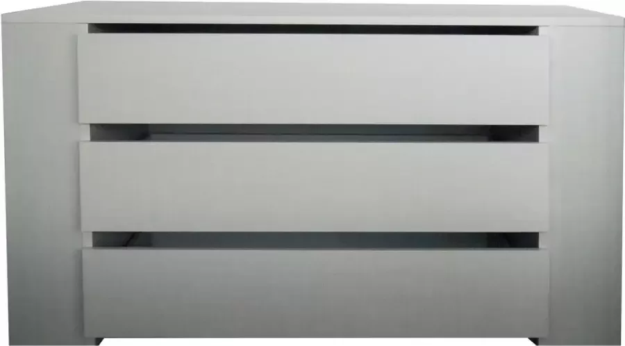 Woonexpress Inzetladeblok 100 cm Oss Grijs Overig Grijs 54x96x43cm (HxBxD)