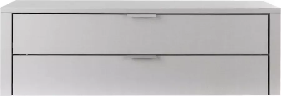 Woonexpress Inzetladeblok 100cm Waalwijk Grijs Mdf Grijs 29x100x45cm (hxbxd)