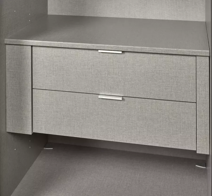 Woonexpress Kastindeling 88 cm Brielle Grijs Overig Grijs 147x88x50cm (HxBxD) - Foto 4