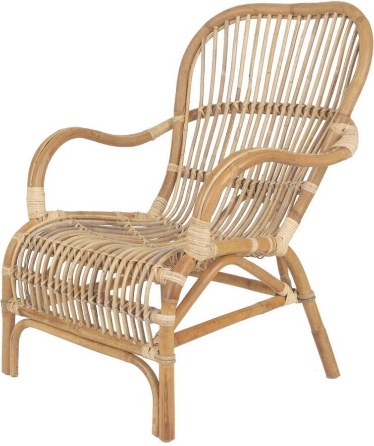 Sweet Living Rotan Loungestoel Naturel 67x80xH86 cm - Foto 2