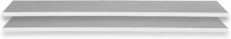 Woonexpress Set Legplanken 105 cm Victor Wit Overig Wit 2x105x42cm (HxBxD) - Foto 3