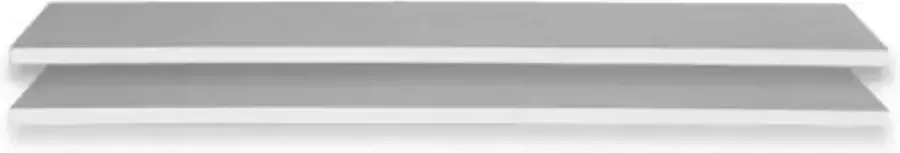 Woonexpress Set Legplanken 85 cm Victor Wit Mdf Wit 2x83x42cm (HxBxD) - Foto 2