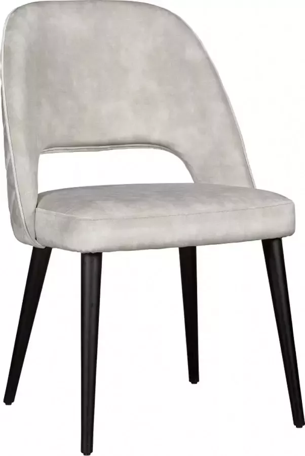 Woonexpress Stoel Beesd Naturel Velvet Naturel 86x56x61cm (hxbxd)