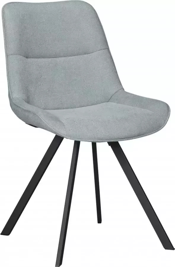 Woonexpress Stoel Mander Groen Textiel Groen 84x52x60cm (HxBxD)