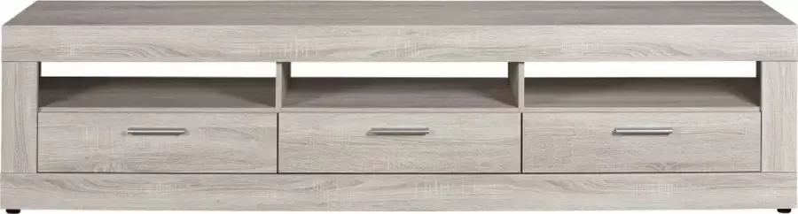 Woonexpress TV Meubel Drimmelen Naturel MDF Eiken Gekalkt 50x209x50cm (hxbxd)