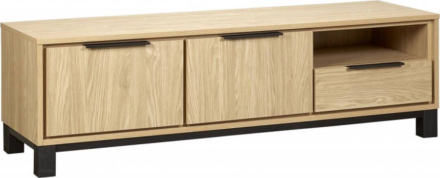 Woonexpress Tv Meubel Hasselt Naturel MDF Naturel 45x153x45cm (hxbxd)