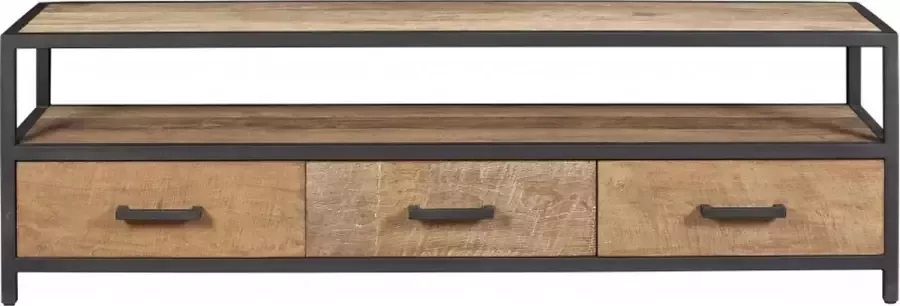 Woonexpress Wooonexpress TV Meubel Velp Naturel Hout Naturel 45x150x40cm (hxbxd) - Foto 2