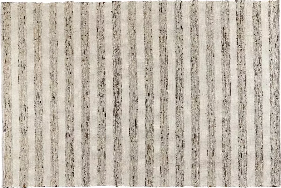 Woonexpress Vloerkleed 160x230 Moira Naturel Wol Beige Wit 0x160x230cm (hxbxd) - Foto 2