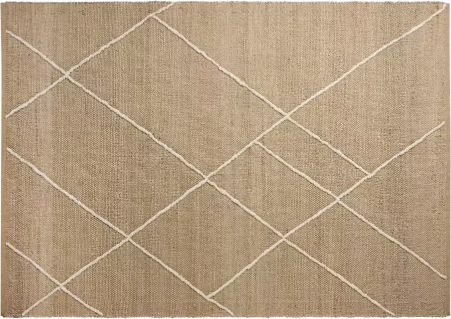 Woonexpress Vloerkleed 160x230 Thije Naturel Natuurlijk Materiaal Naturel 0x160x230cm (hxbxd) - Foto 3