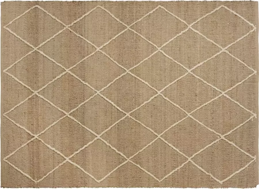 Woonexpress Vloerkleed 160x230 Thije Naturel Natuurlijk Materiaal Naturel 0x160x230cm (hxbxd) - Foto 2