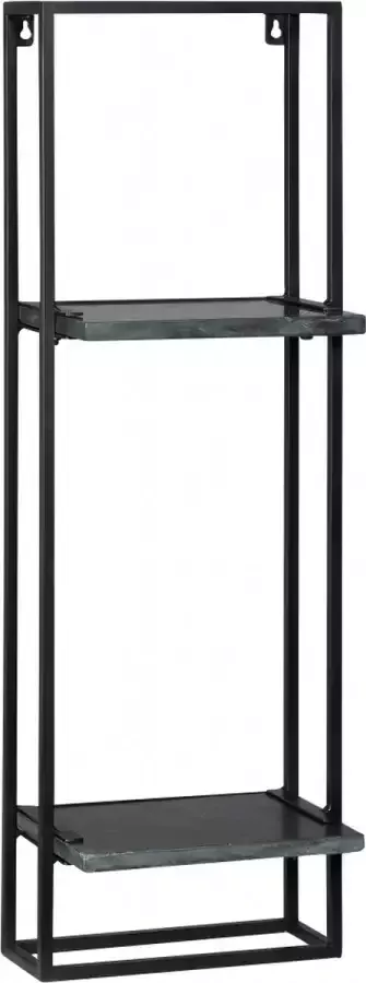 Woonexpress Wandrek Bemelen Zwart Marmer Zwart 90x30x20cm (HxBxD)
