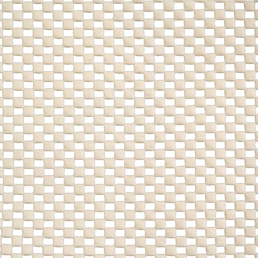 Woonexpress Antislipmat Halt Ø 190 cm Kunststof Naturel Klevend Onderkleed