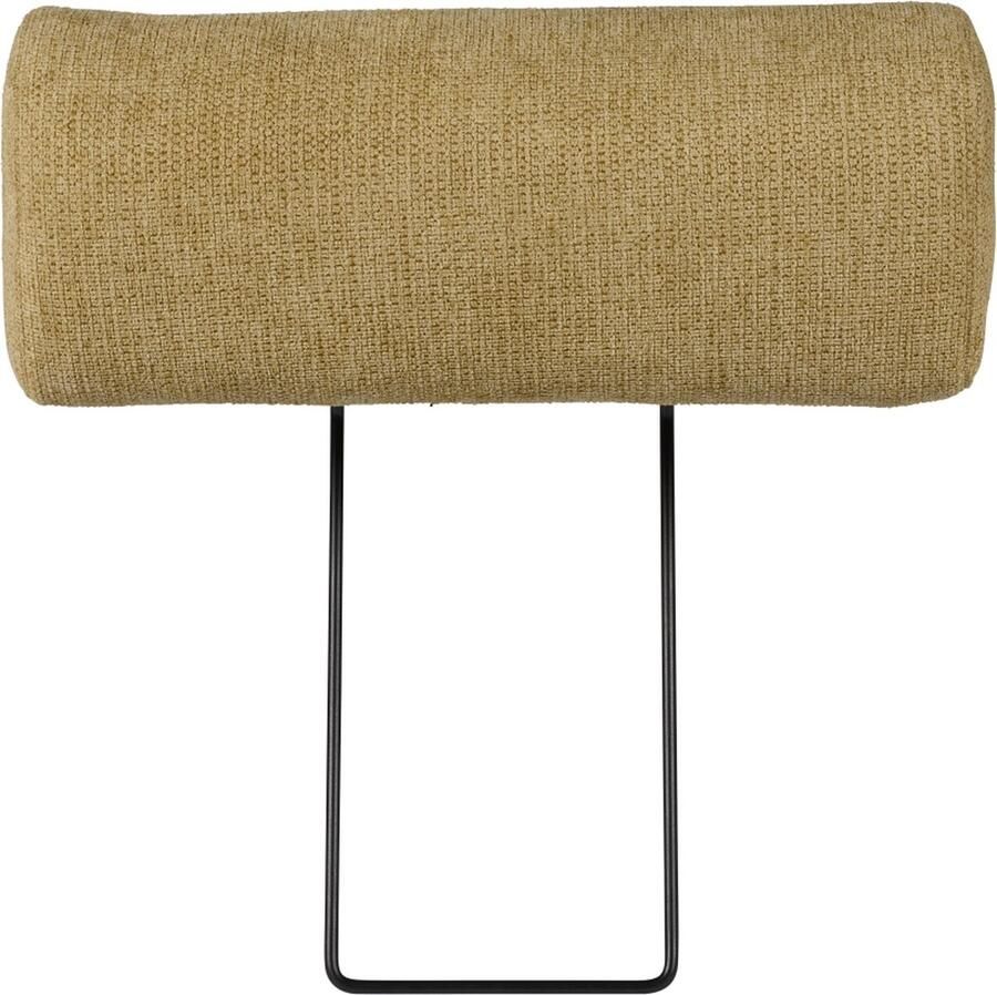 Woonexpress Hoofdsteun Andelst Stof Geel 53x57x20 cm (BxHxD)