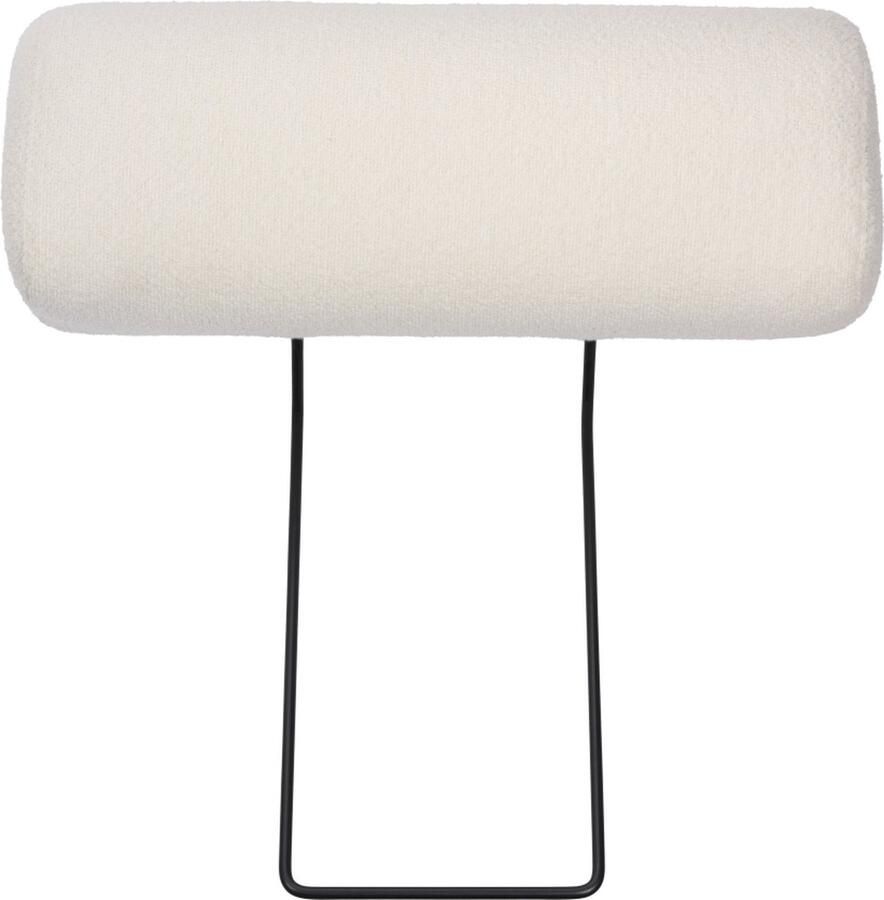 Woonexpress Hoofdsteun Spengen Stof Wit 53x57x20 cm (BxHxD)