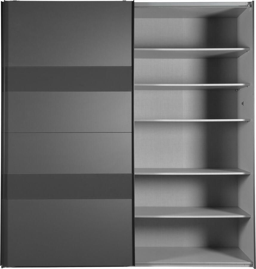 Woonexpress Set Legplanken 110 Cm Mierlo Meubelplaat Grijs 107 x 2 x 50 cm (BxHxD) - Foto 2