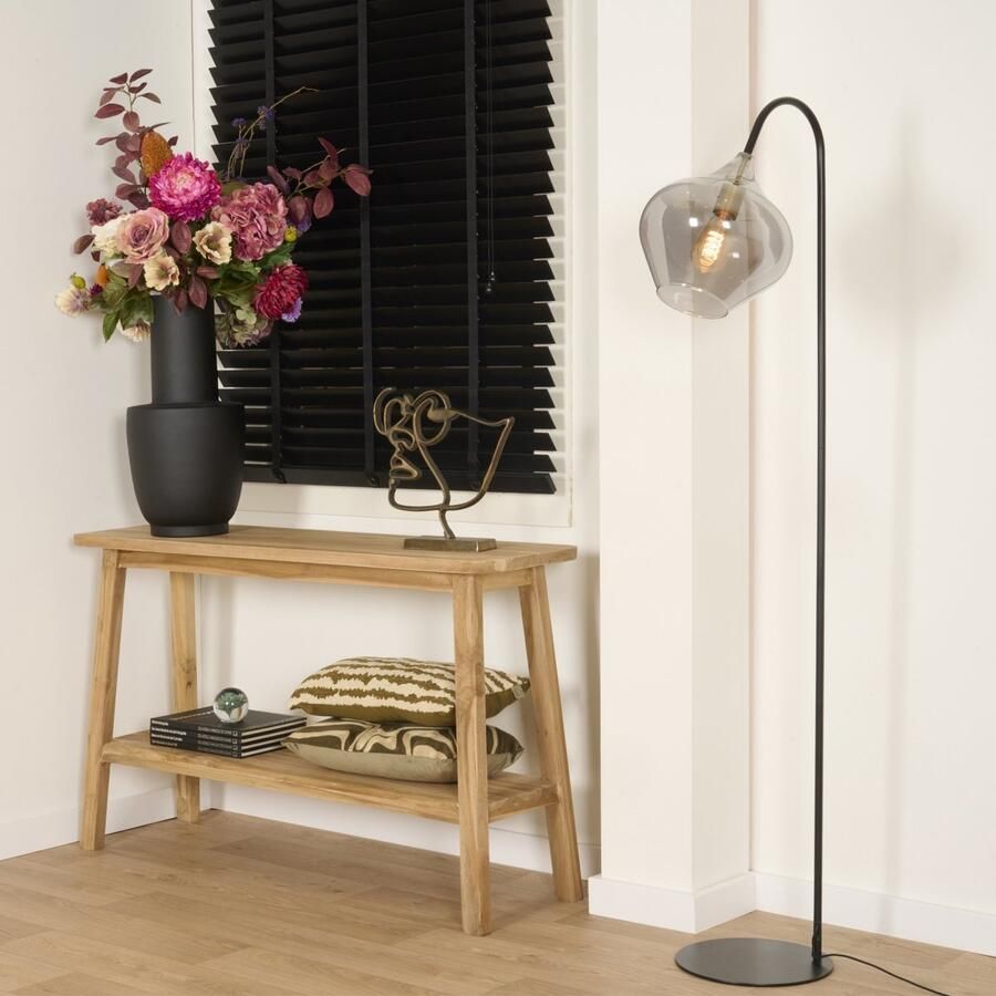 Woonexpress Sidetable Taby Teakhout Naturel 120x75x30 cm (BxHxD) Gemonteerd