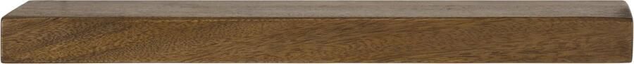 Woonexpress Wandplank Avola Mangohout Bruin 50x4x12 cm (BxHxD) Zwevend