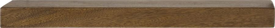 Woonexpress Wandplank Avola Mangohout Bruin 60x4x12 cm (BxHxD) Zwevend