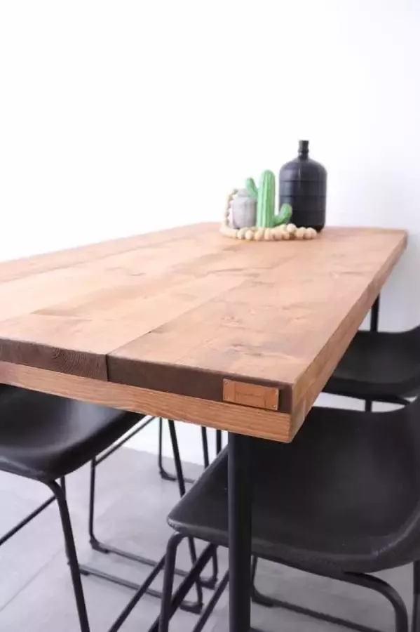 Woonhout Bartafel JAKE (26 9 mm) Steigerhout Bruin 140 cm