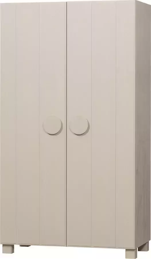 WOOOD Noah 2-Deurs Kast Grenen Dust 200x110x55 - Foto 2
