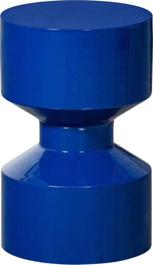 WOOOD Exclusive Bijzettafel Hidde 30cm Royal Blue Rond