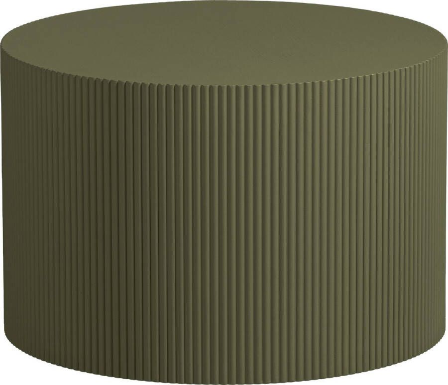 WOOOD Bijzettafel Prague ronde vorm van geperst plaatmateriaal hoogte 40 x ø 60 cm - Foto 3