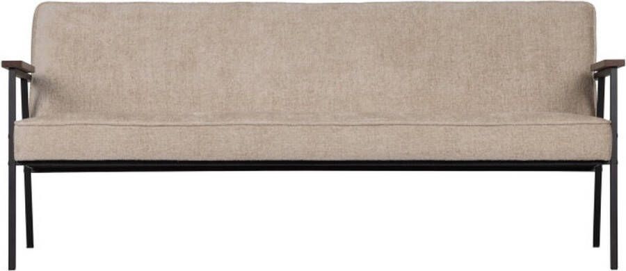 WOOOD Exclusive Elizabeth Sofa Velvet Naturel 78x185x80 - Foto 2