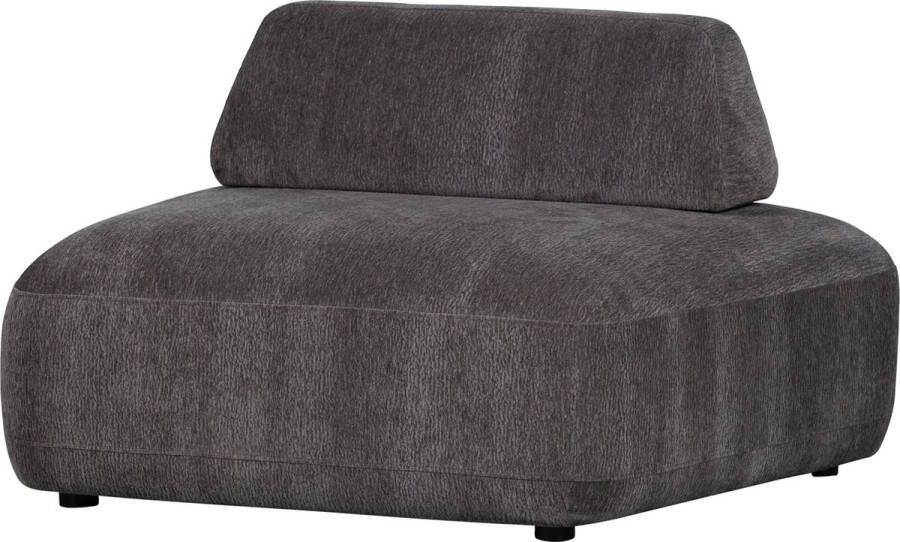 WOOOD Exclusive Fauteuil Sterck Polyester Charcoal 118x102x41 - Foto 1