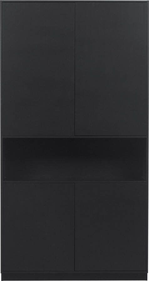 WOOOD Exclusive Opbergkast Finca Mat zwart 210 x 110cm - Foto 5