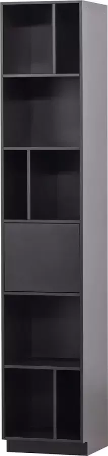 WOOOD Exclusive Finca Open Vakkenkast Zwart 210x40x40