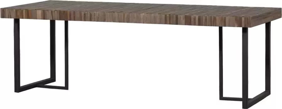 Woood Exclusive Maxime Eettafel Recycled Hout Naturel 76x200x90