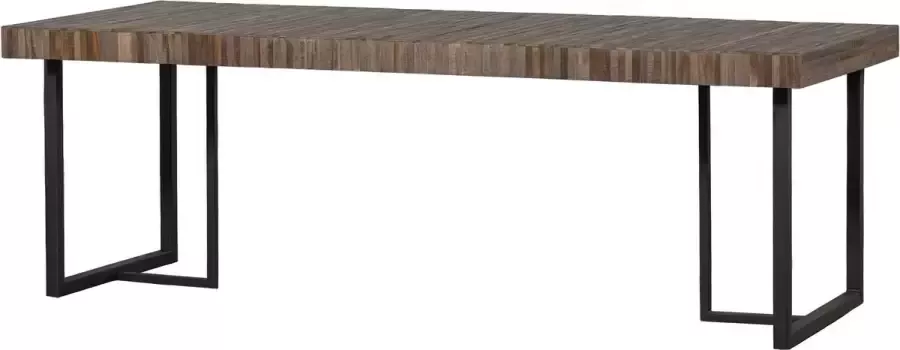 Woood Exclusive Maxime Eettafel Recycled Hout Naturel 76x220x90