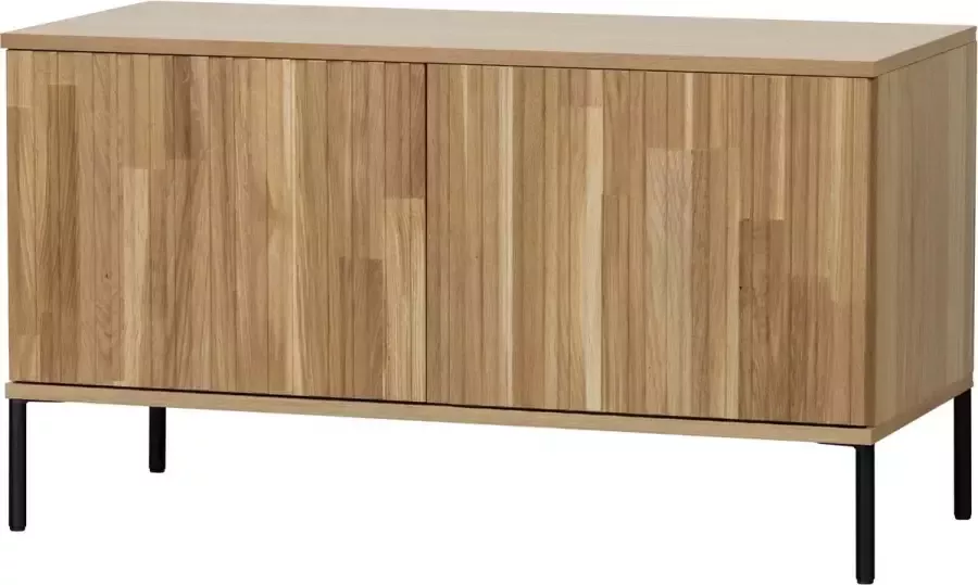 WOOOD Dressoir New Gravure TV-commode breedte 100 cm of 150 cm Commode hoogte 56 cm met grafische reliëfdeuren veel opbergruimte - Foto 4
